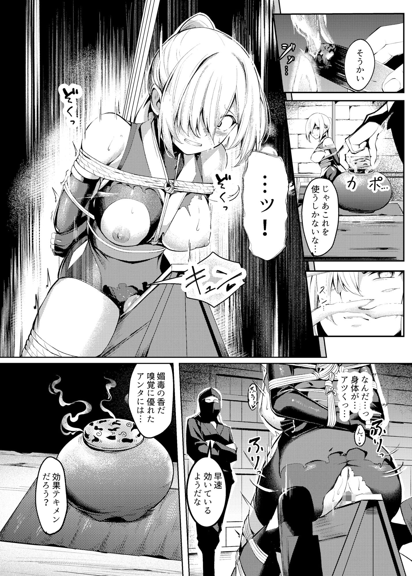 調教淫録～くノ一棗の受難～ 画像9