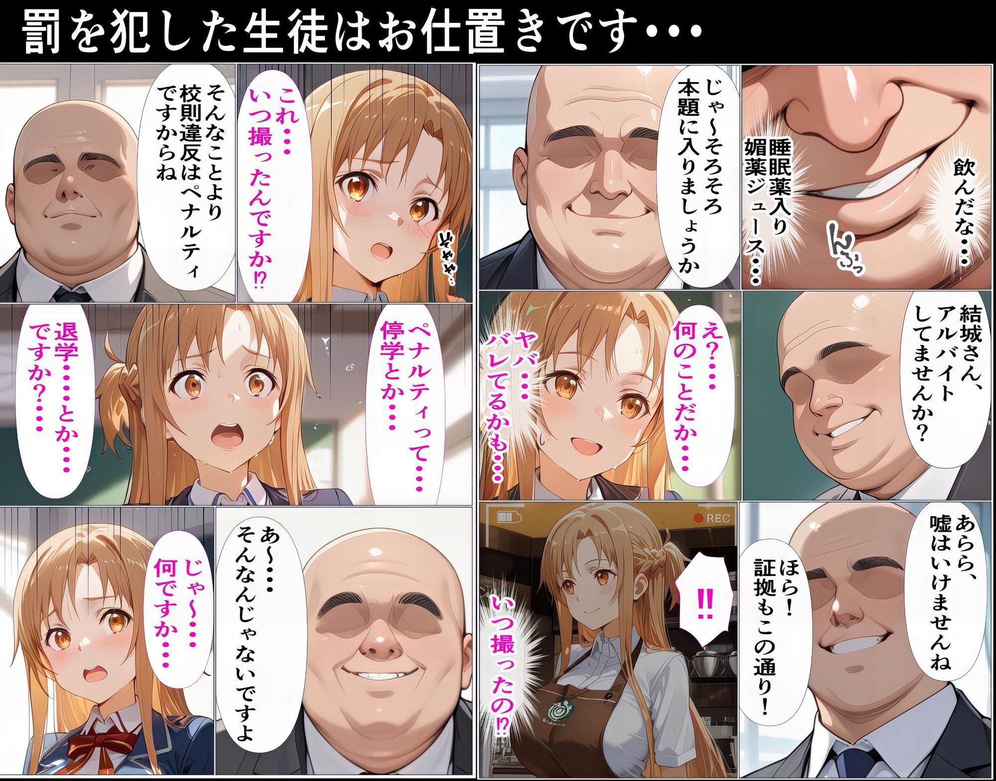 拘束監禁拷問され家畜兼、肉便器にさせられたアスナ～搾乳機にさせられ調教される～ 画像2
