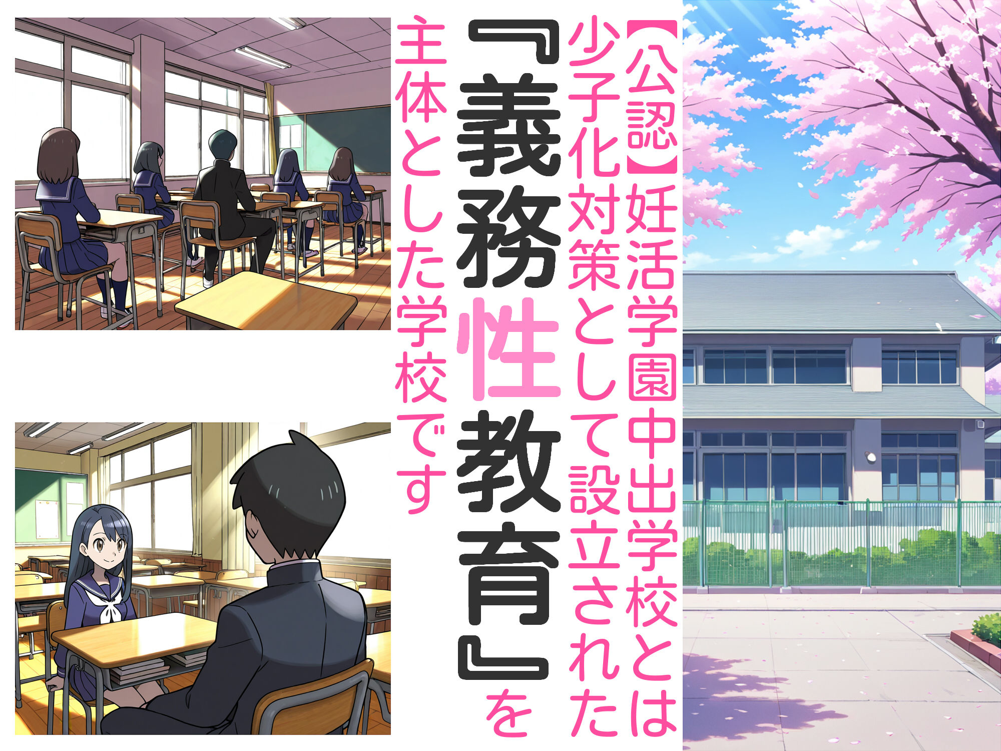 義務性教育～妊娠すると卒業できる学校～ 画像1