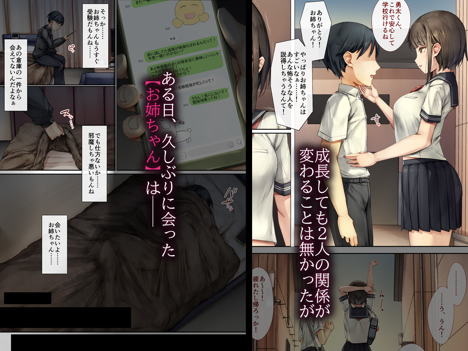 メス堕ちお姉ちゃん～いつも守ってくれた男勝りなお姉ちゃんは今日も先輩に抱かれてオンナになる～ 画像2