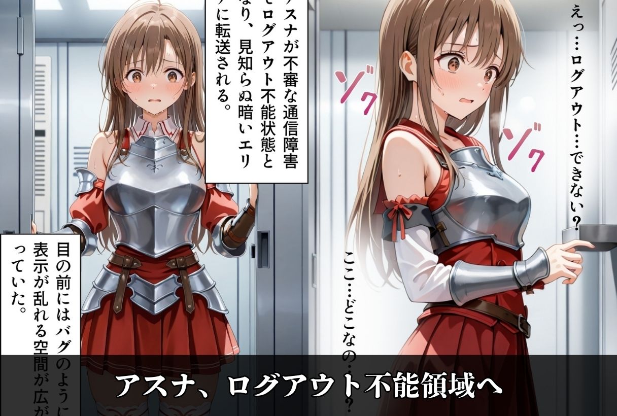 囚われたアスナ ～ログアウト不能の性支配エリア～（SAO編） 画像5