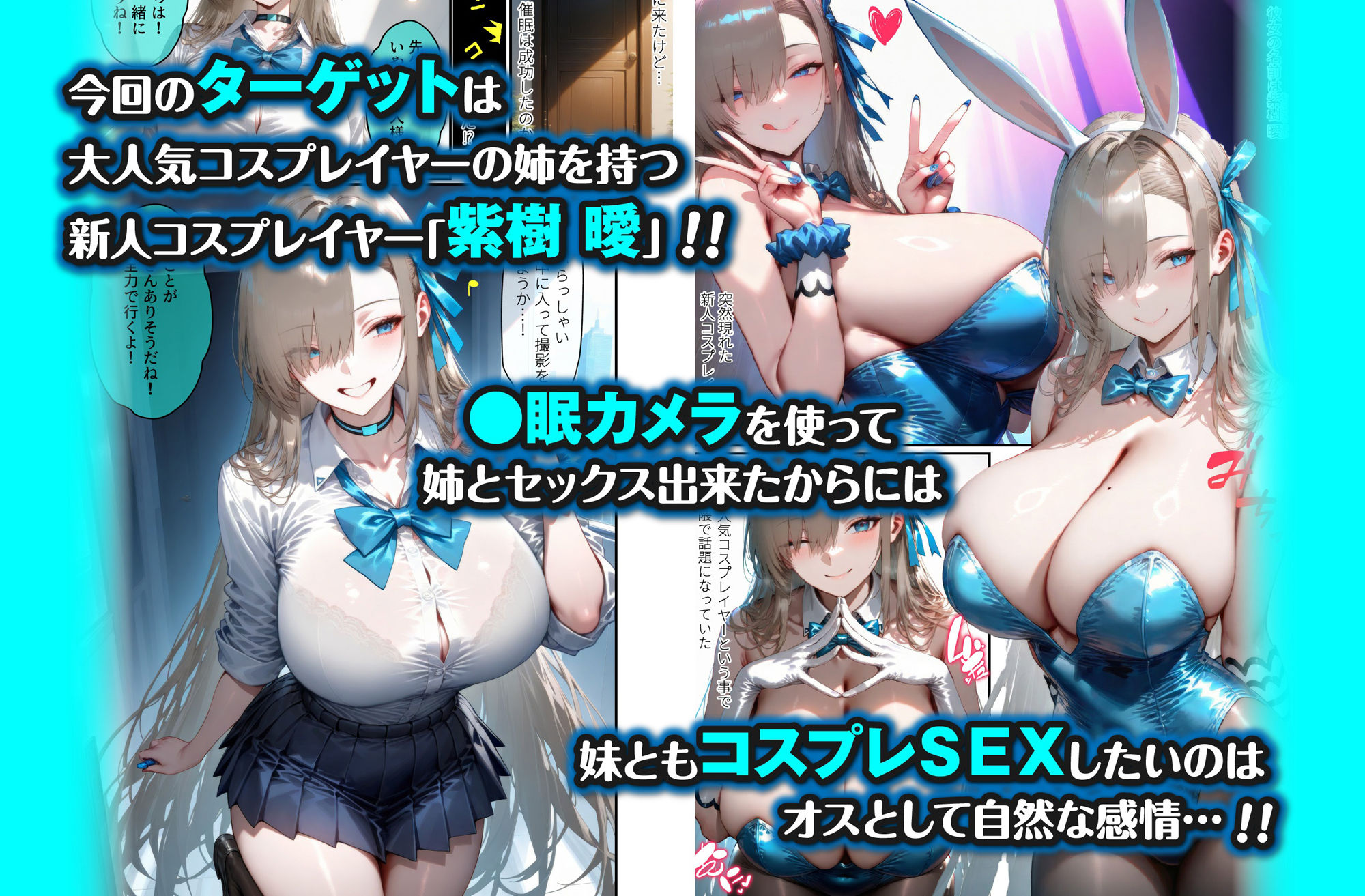 巨乳JK学園コスプレ部 ～催●種付け記録2～ 画像2