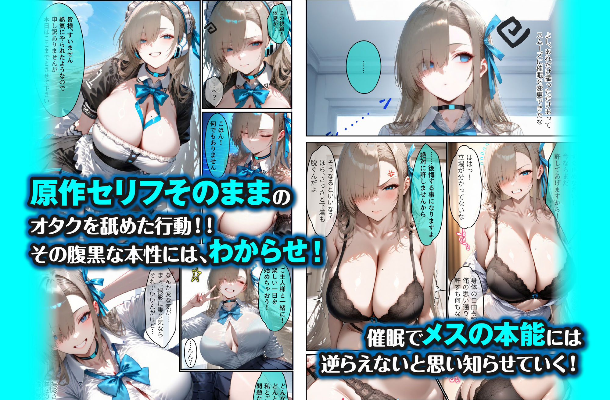 巨乳JK学園コスプレ部 ～催●種付け記録2～ 画像3