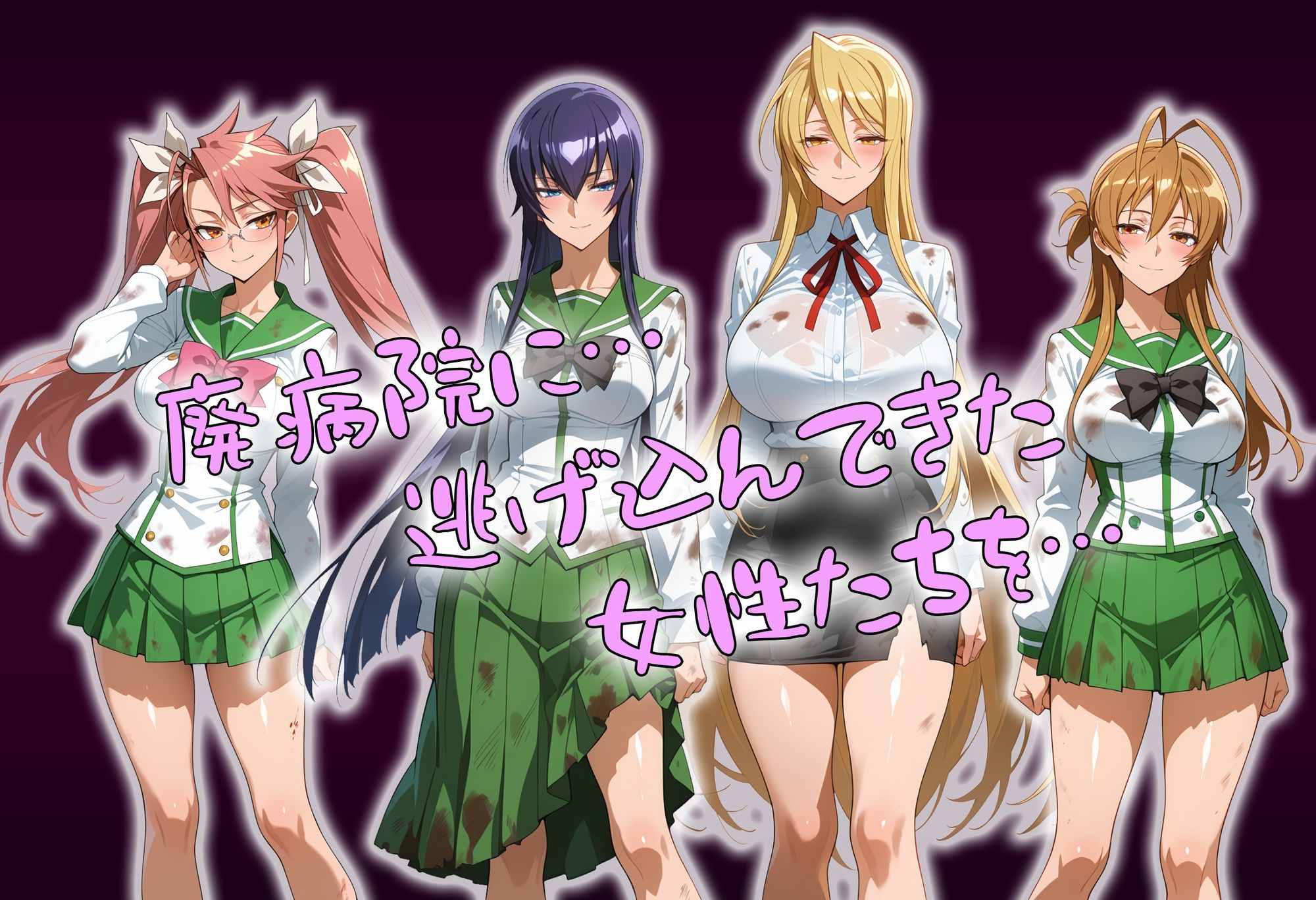 ゾンビがまんえんしたH〇TDの世界で…催● ハーレム作り 画像4