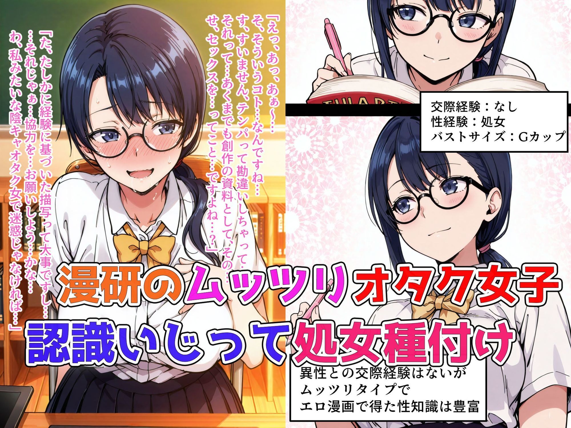 僕の催●ハーレム3 ～文化部美少女の認識いじって強●オナホ化処女種付け！～ 画像1