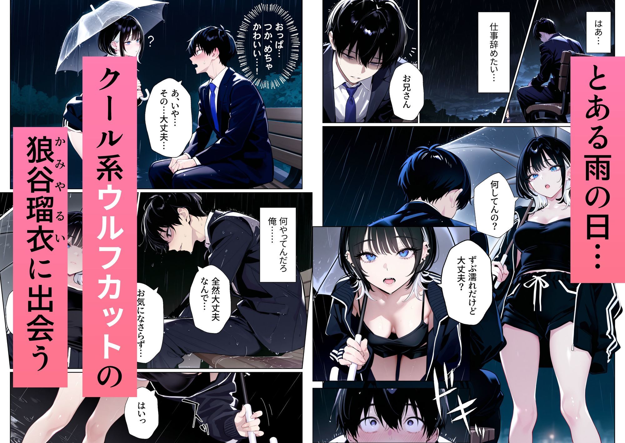 ウルフな彼女を庇ったら目一杯抱かせてくれました 画像2