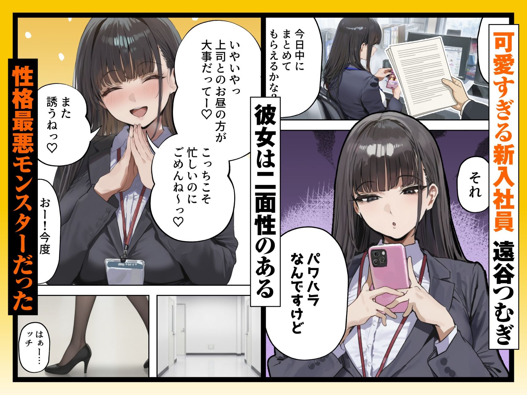 生意気新卒つむぎちゃん  媚薬飲んじゃったせいで嫌いな上司と生ハメセックスしたくてたまらないんだけど！？ 画像1