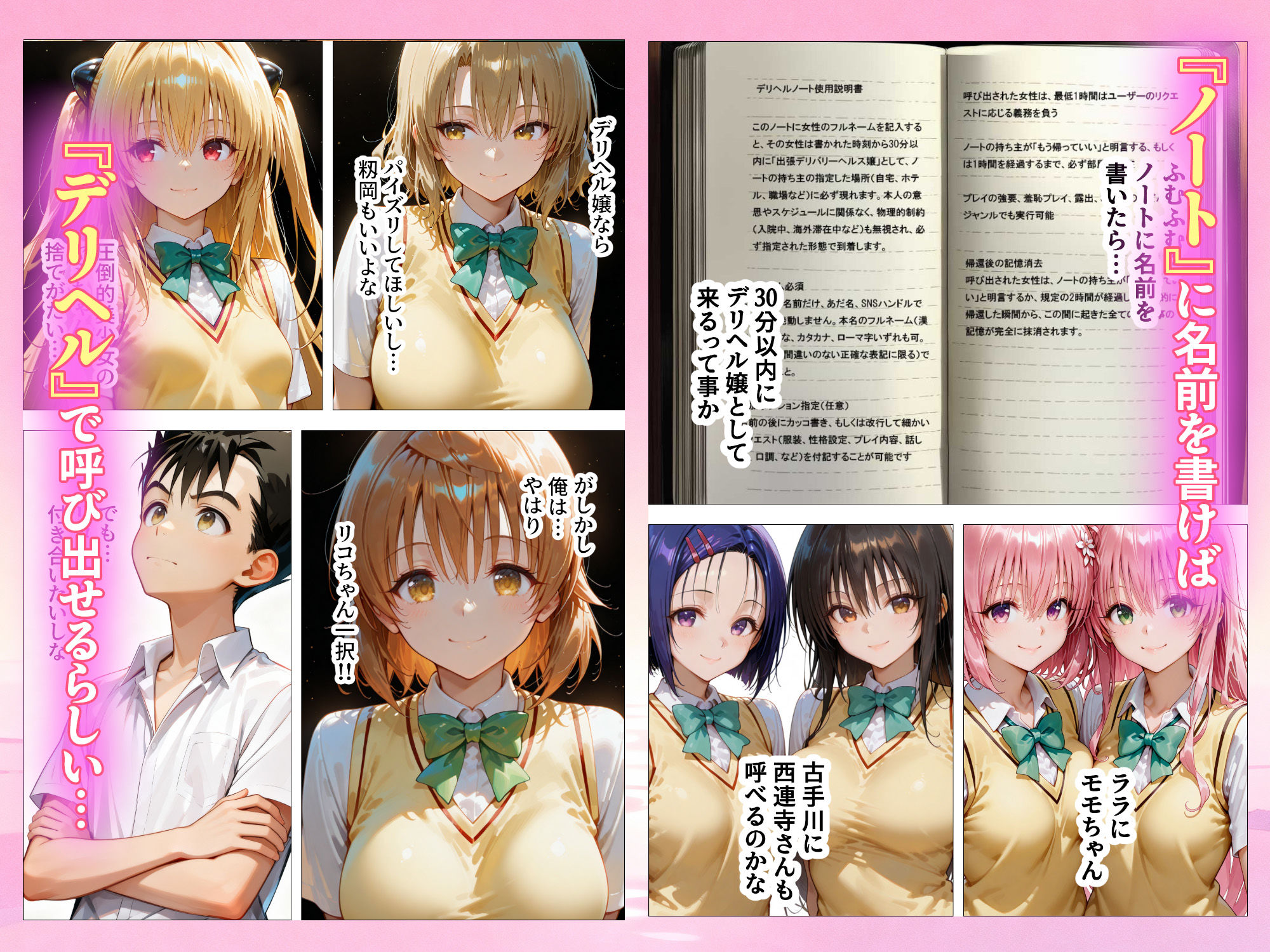 本番あり！？デリヘルノートでとらぶるハーレムをNN強奪してみた  古○川唯  西○寺春菜  籾岡里○ 画像6