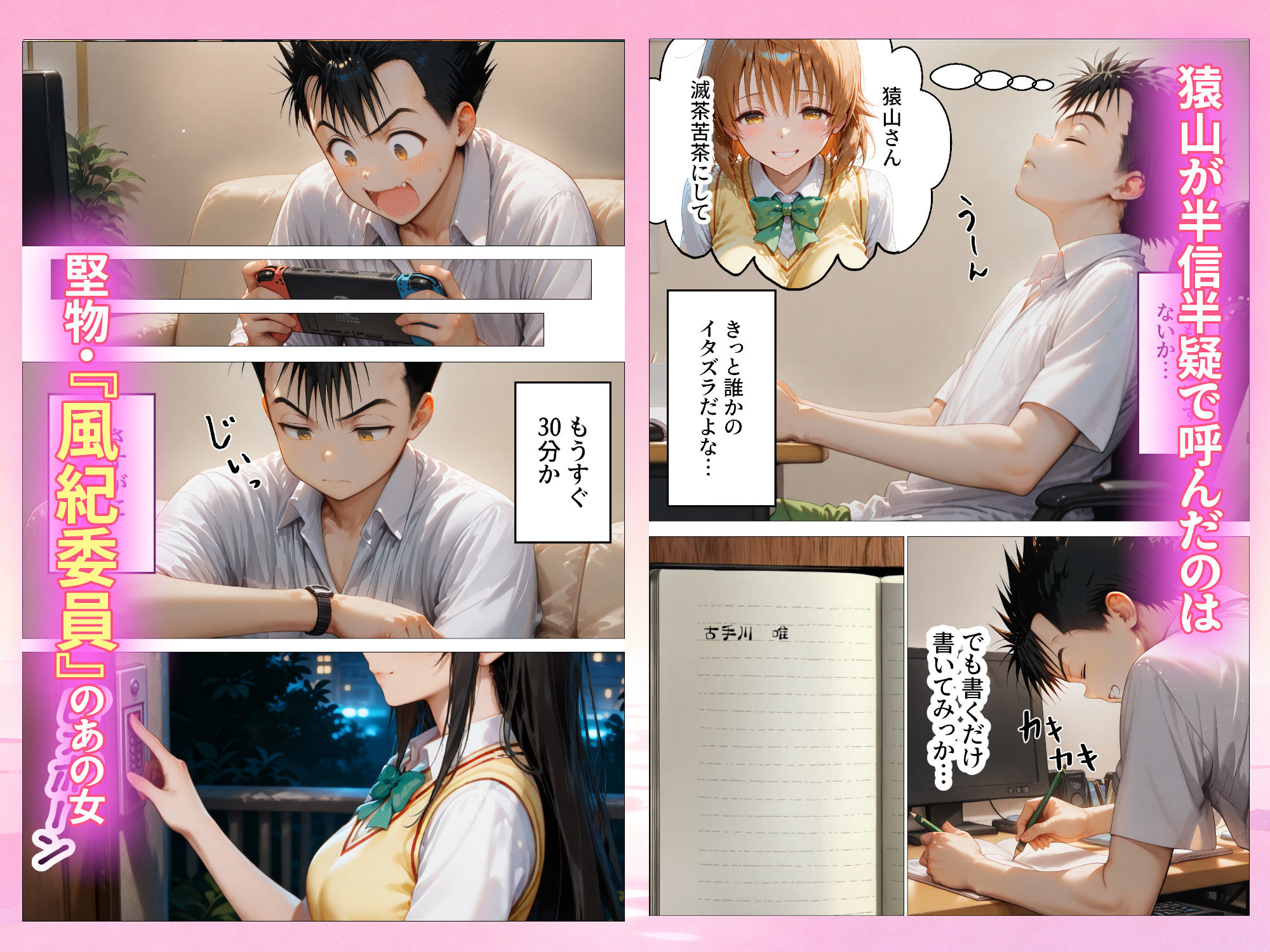 本番あり！？デリヘルノートでとらぶるハーレムをNN強奪してみた  古○川唯  西○寺春菜  籾岡里○ 画像7