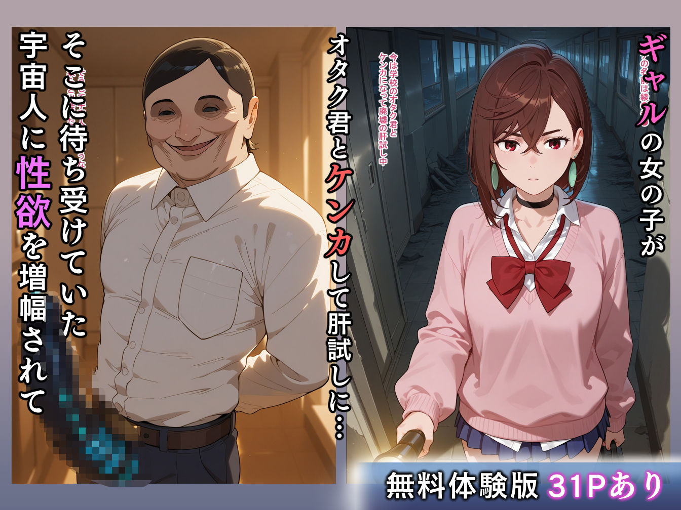 宇宙人に性欲増幅されて逃げ出したけど、我慢できずにチャラ男とセックスした話 画像1