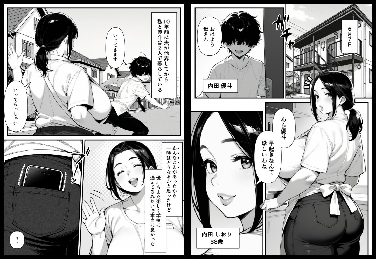 息子をイジメる不良生徒に身も心も奪われた私～後編～ 画像5