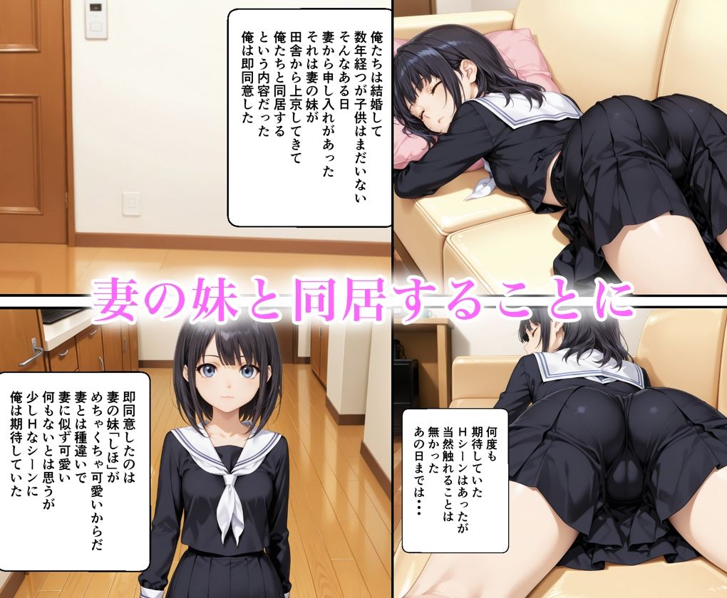 妻の妹が貧乳に悩んでたので育乳と称して中出しした話 画像1