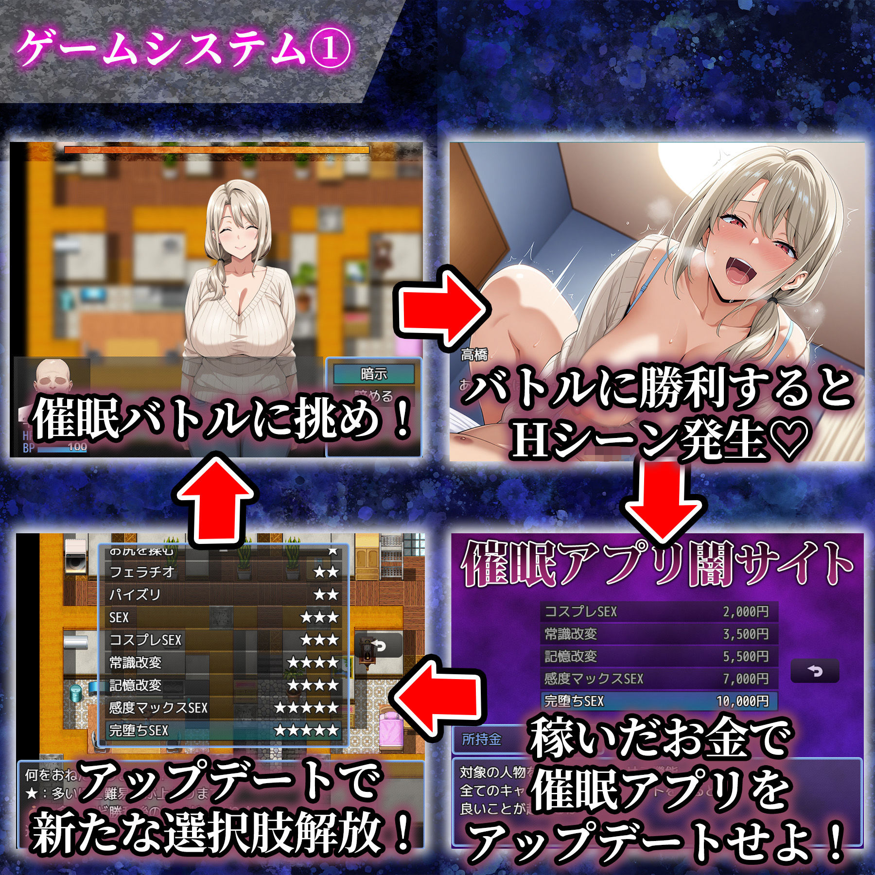 催●洗脳～完堕ち団地妻編～ 画像1