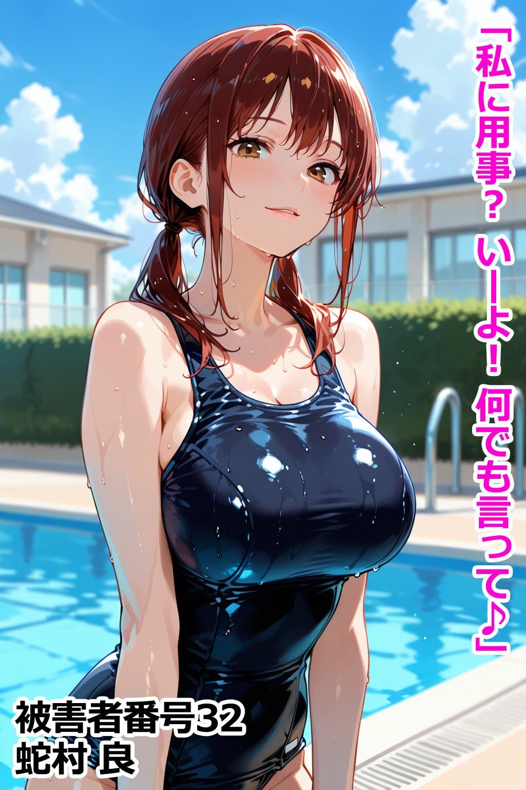 巨乳学園レ〇プ事件被害者録Vol.2 即出し2コマ 画像8