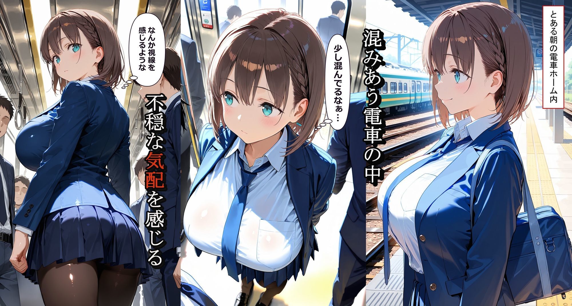 たわわな二人がキモデブおやじに種付け快楽堕ちされる話 画像1