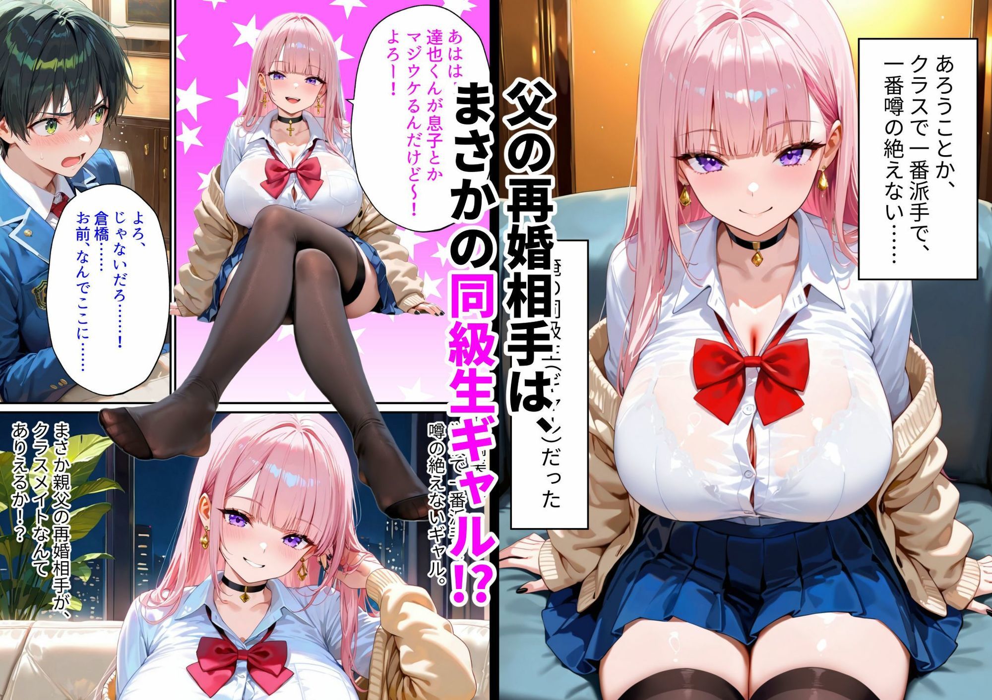 父の再婚相手は同級生のギャルでした。～留守中の家で「孫作り」をねだる若すぎる義母～ 画像1