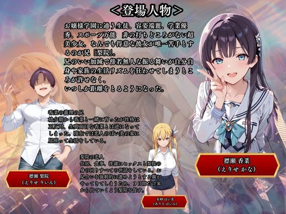 チャラ兄とマジメ義妹が人格入替してキセキの中出しセックする話 Part1 画像1