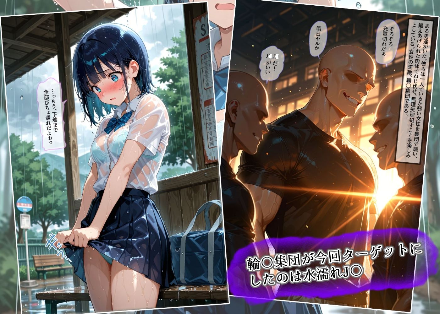 無慈悲輪〇地獄～局部破壊に泣く4人の女～ 画像1