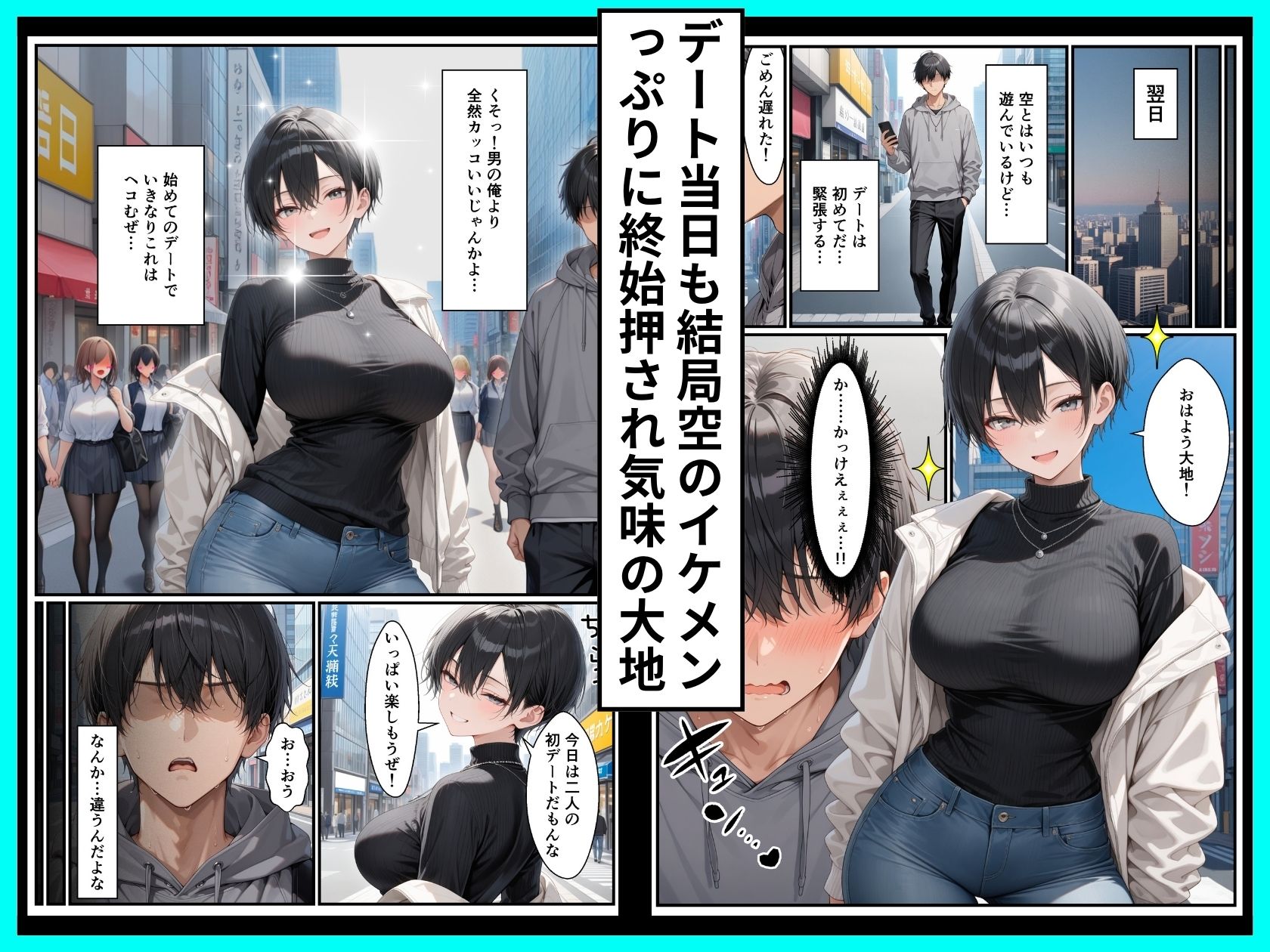 一週間後に学園の王子様な巨乳幼馴染とイチャらぶセックスする話 画像4