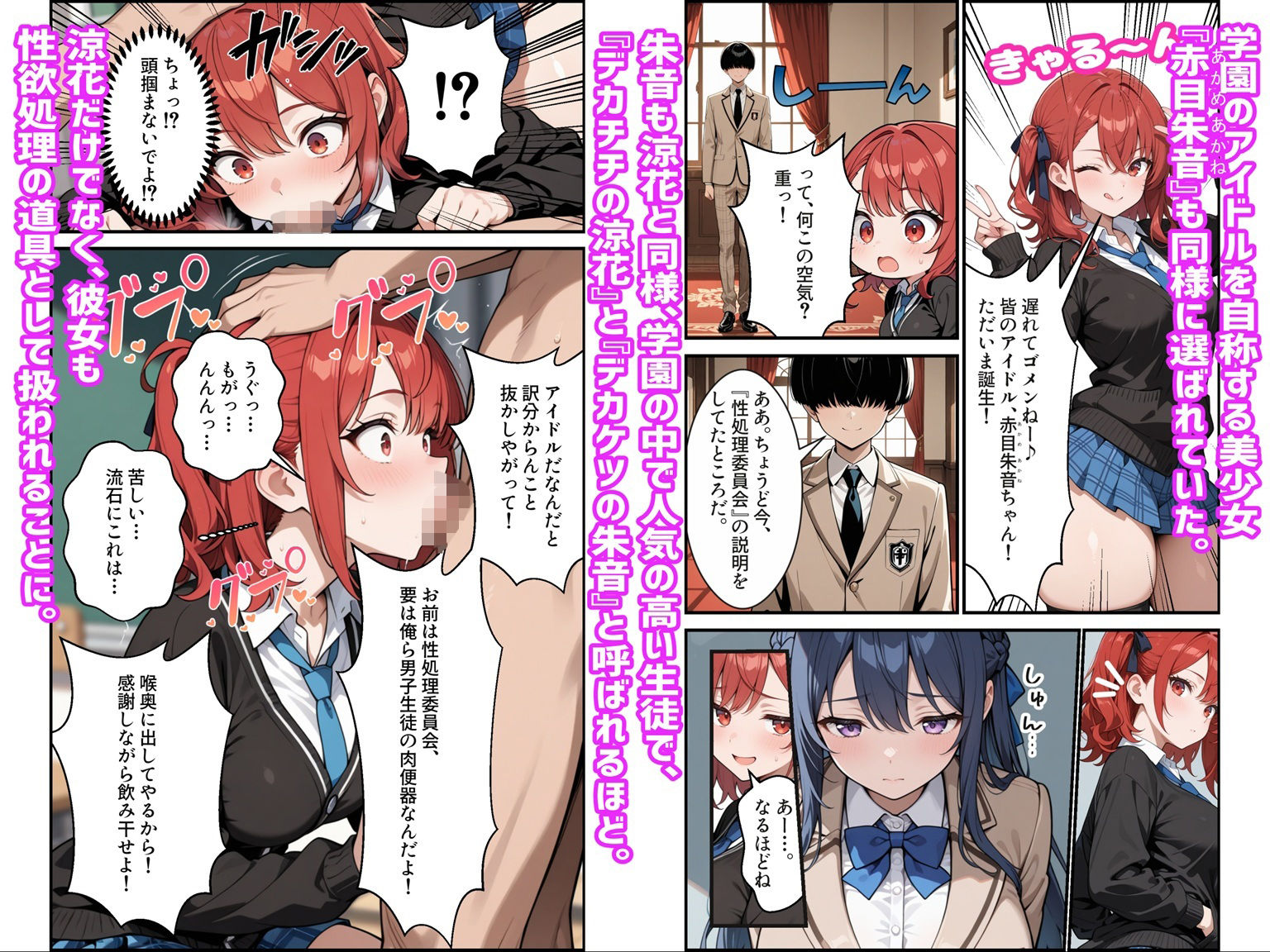 憧れの生徒会長は性処理肉便器 ～完全無欠の生徒会長、性処理委員に堕ちる～ 画像2