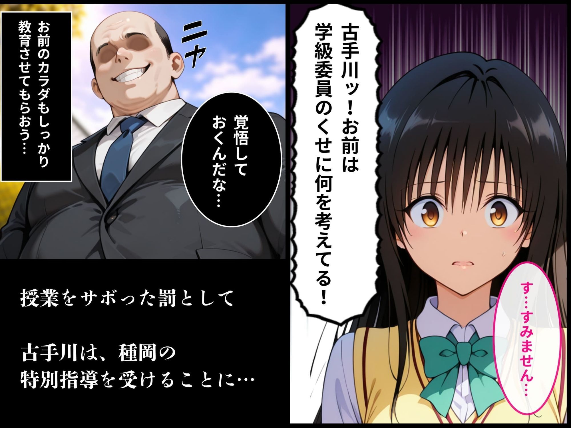 学級委員長 古手川 唯～担任教師に犯●れる～ 画像5