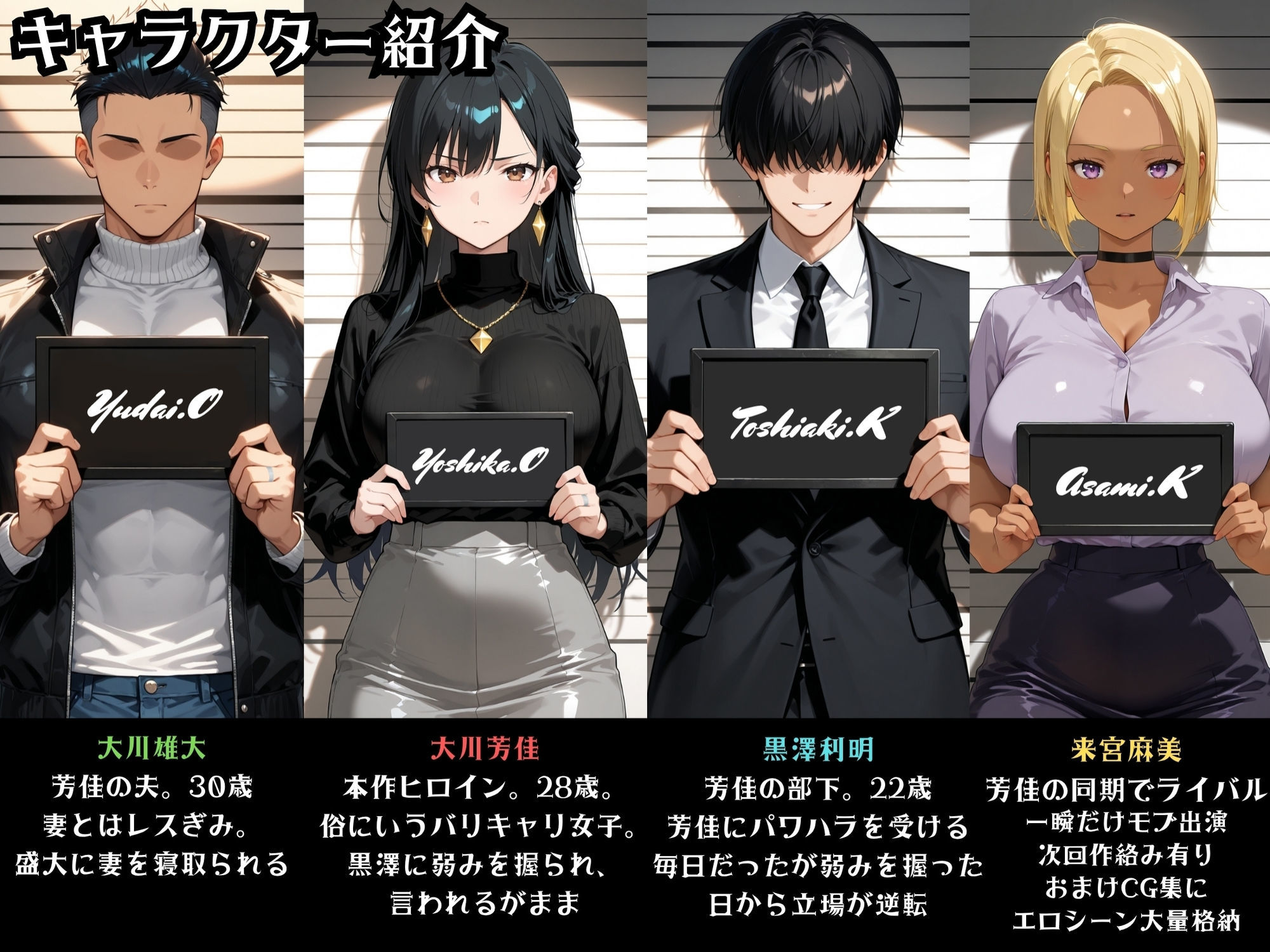 【完堕ち編】パワハラ人妻上司 復讐NTR調教 ～弱みを握られて言いなりに～ 画像1