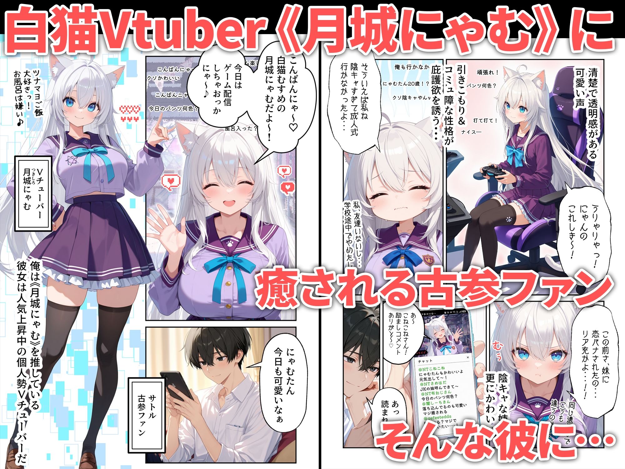 浮気えっち  恋人の姉が推しのVtuberだった話 画像1