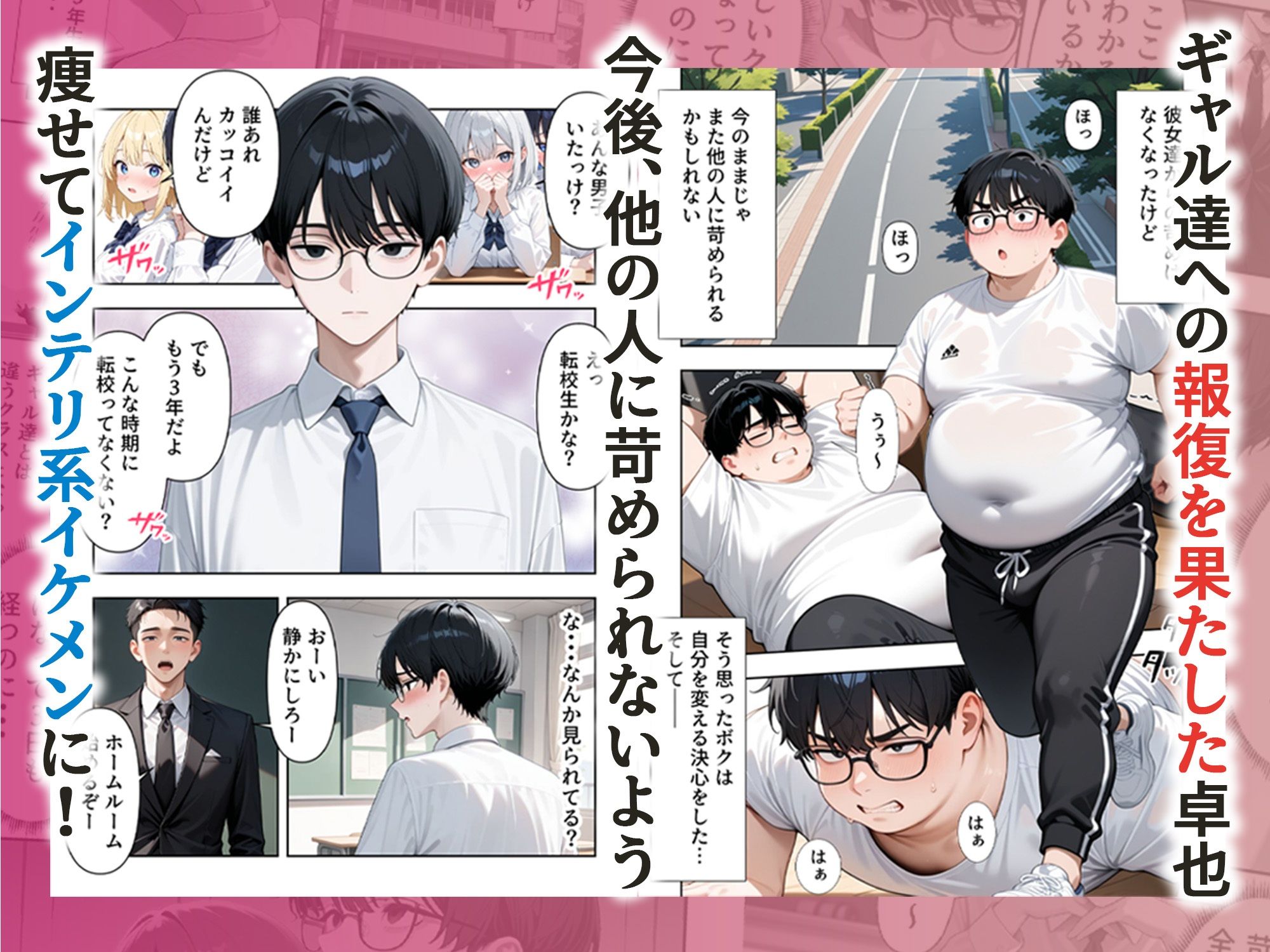 いじめられていた陰キャのボクが1軍ギャル達に中出し報復する話 ～メス堕ちリバース 画像2